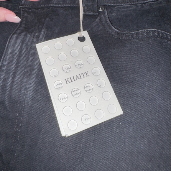 KHAITE Martin jeans in **BLACK** - Picture 5 of 10